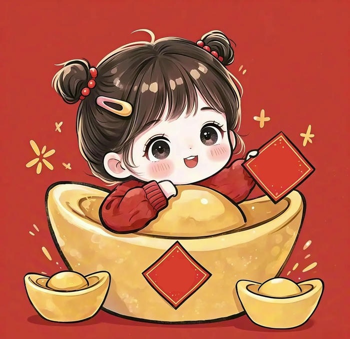 avatar ngày tết cute