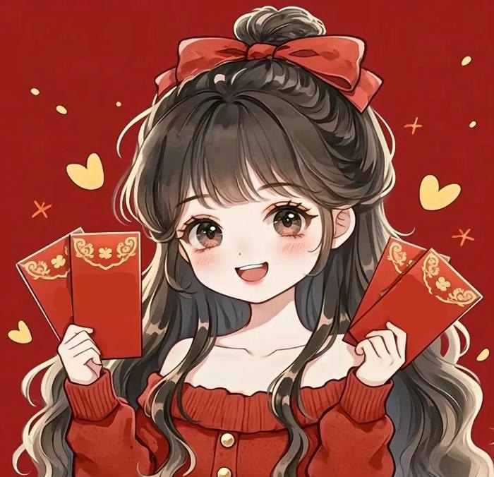 avatar ngày tết dễ thương cực
