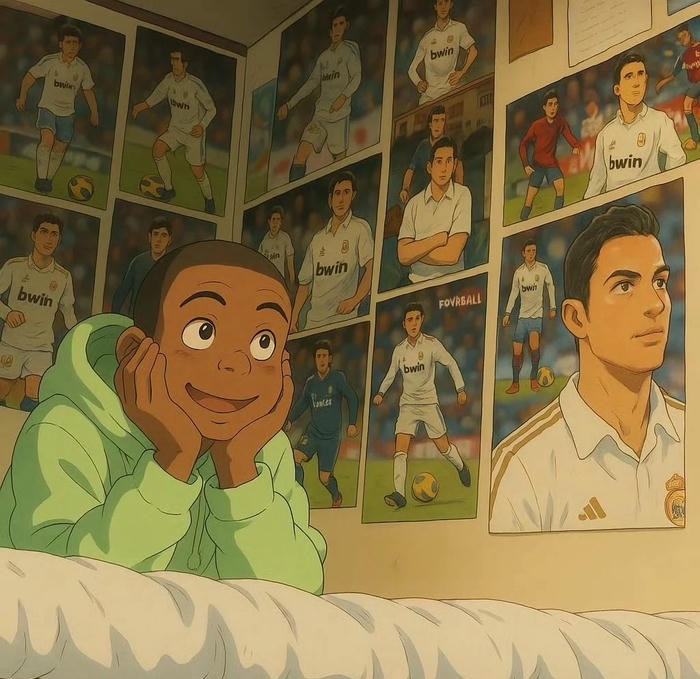 avatar real madrid đáng yêu