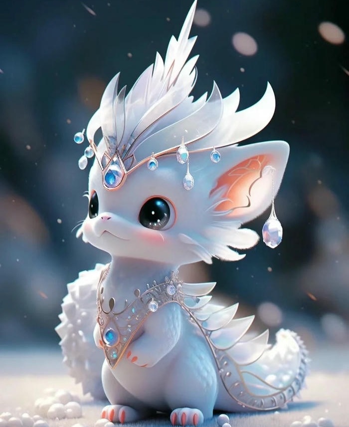 avatar rồng cute