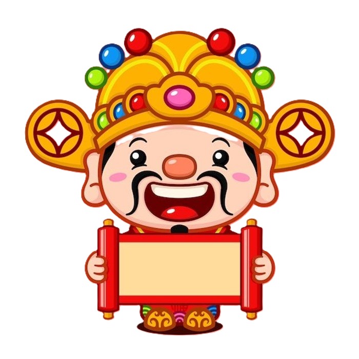 avatar thần tài cực đẹp