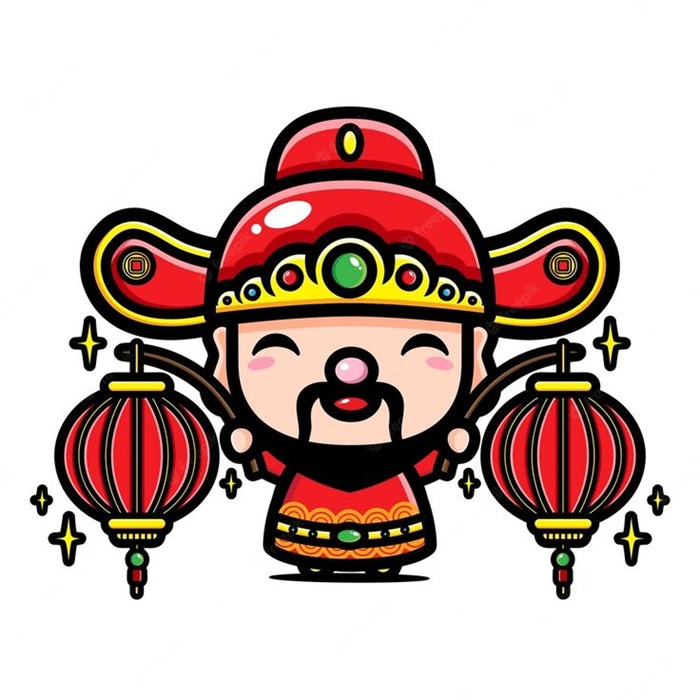 avatar thần tài cuti