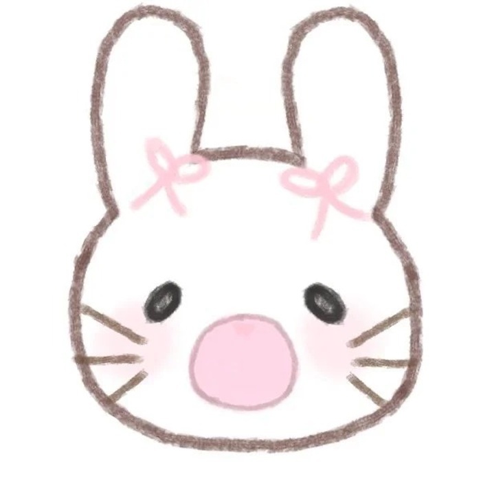 avatar thỏ siêu cute