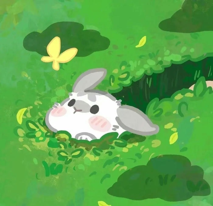 avatar xanh lá cực cute