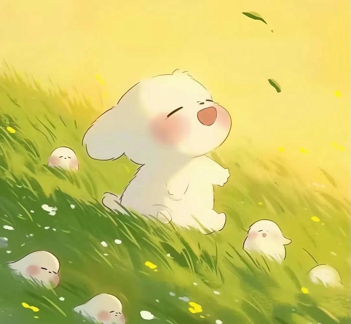 avatar xanh lá cực dễ thương
