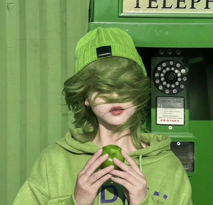 avatar xanh lá đẹp