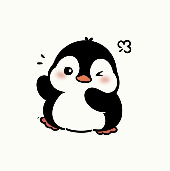 avt cánh cụt cute