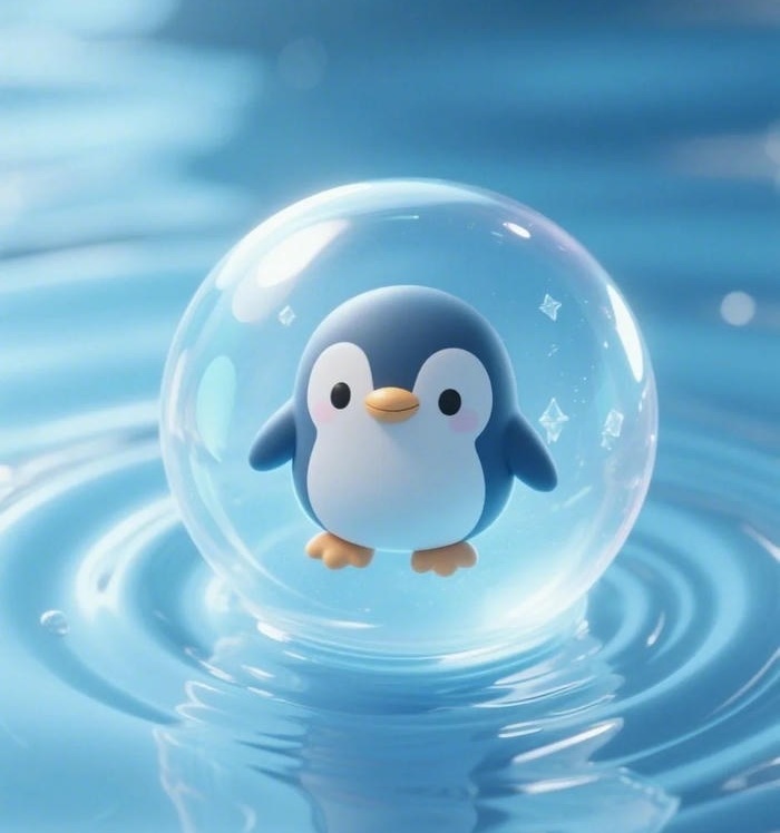 avt cánh cụt cute cực
