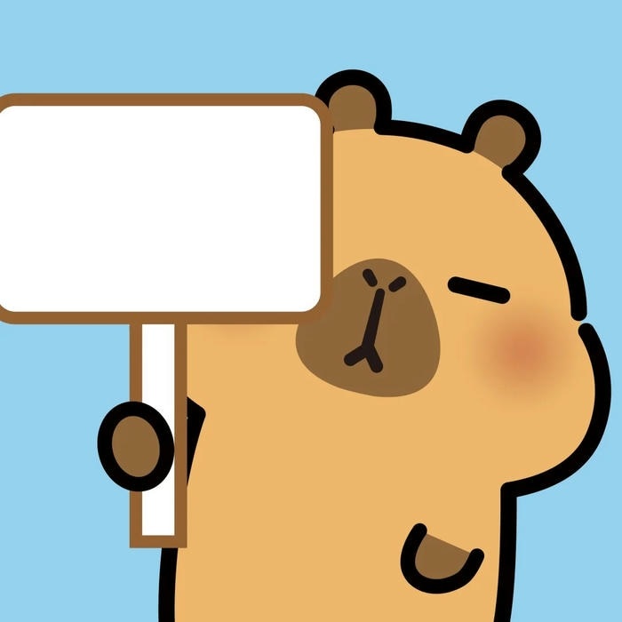 avt capybara cực đẹp