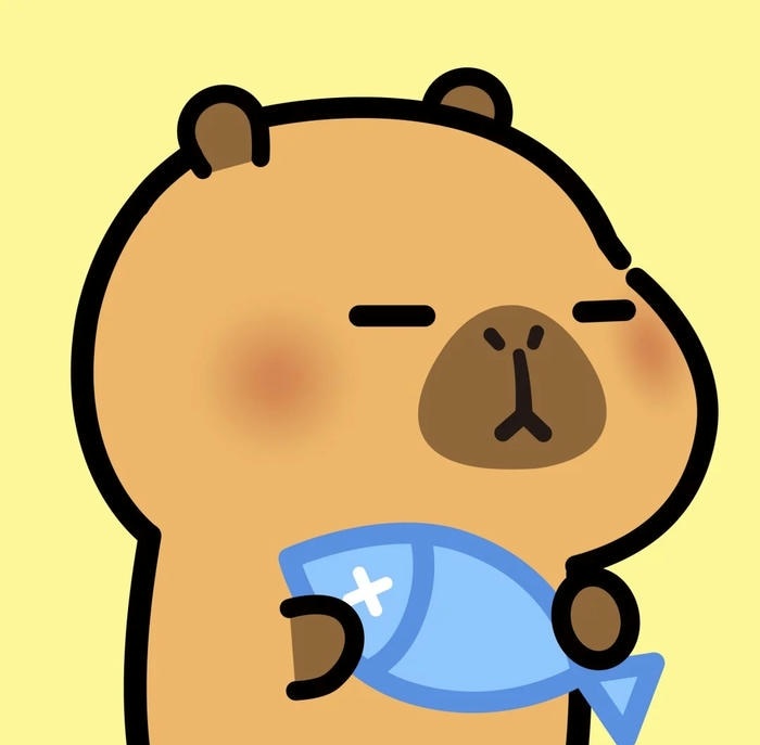 avt capybara siêu dễ thương