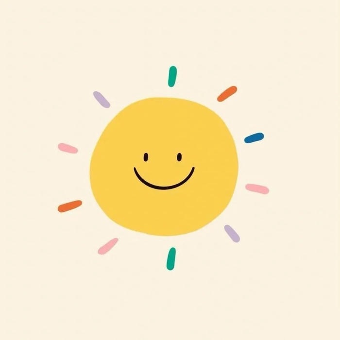 avt mặt trời siêu cute