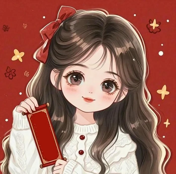 avt ngày tết dễ thương