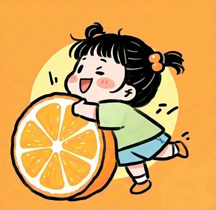 avt quả cam cute nhất