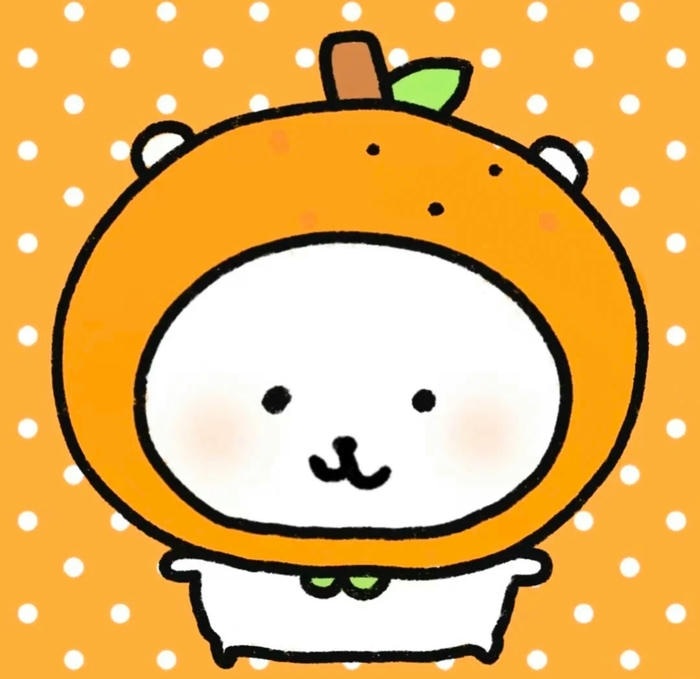 avt quả cam siêu cute