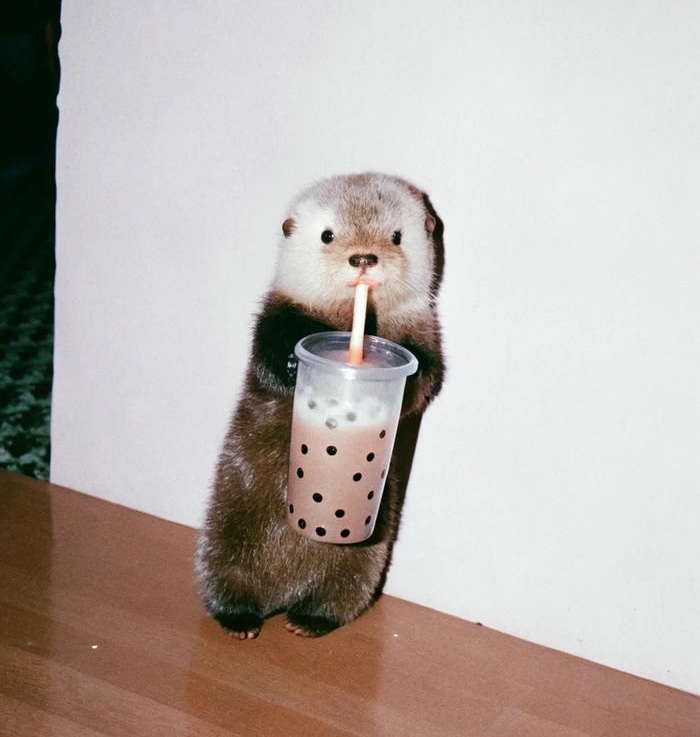 avt rái cá cute nhất