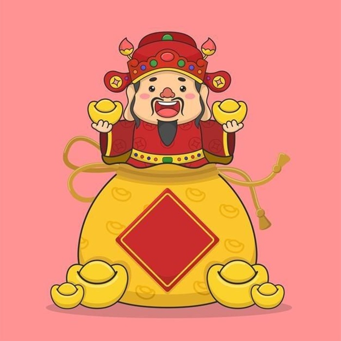avt thần tài đẹp