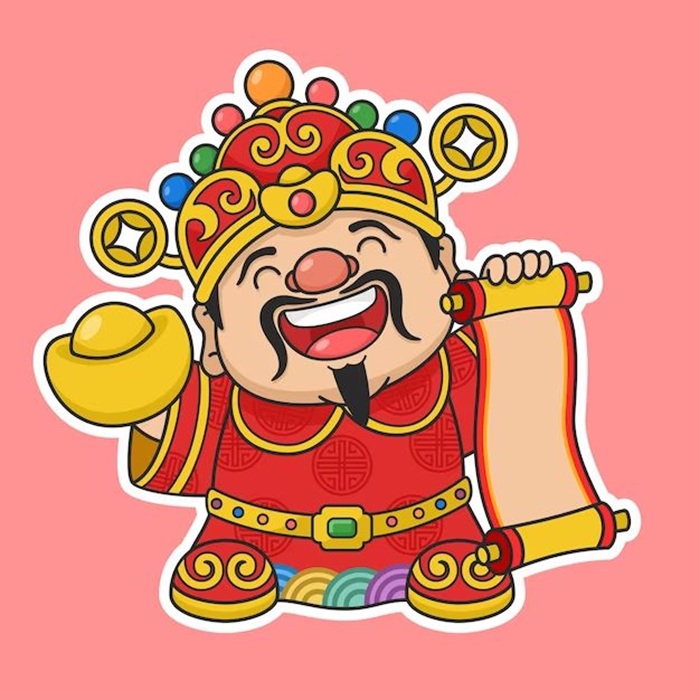 avt thần tài siêu cute