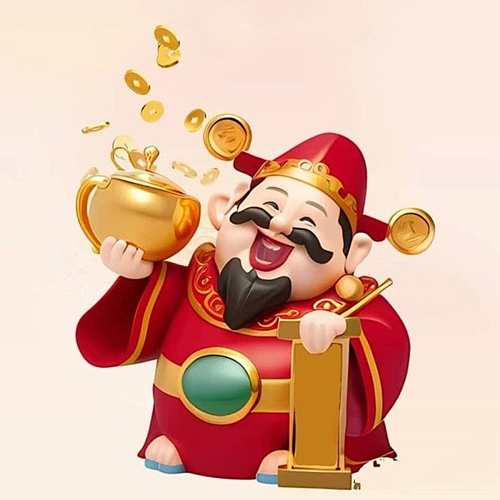 avt thần tài siêu đẹp