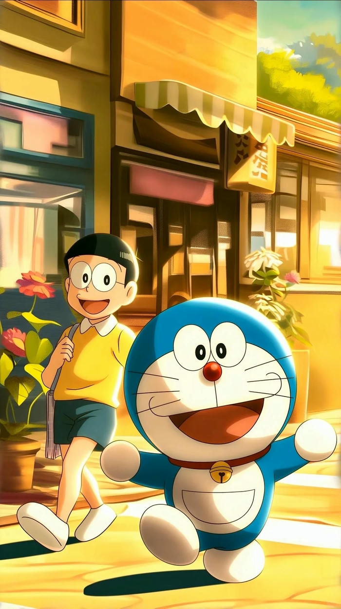 hình nền nobita dễ thương
