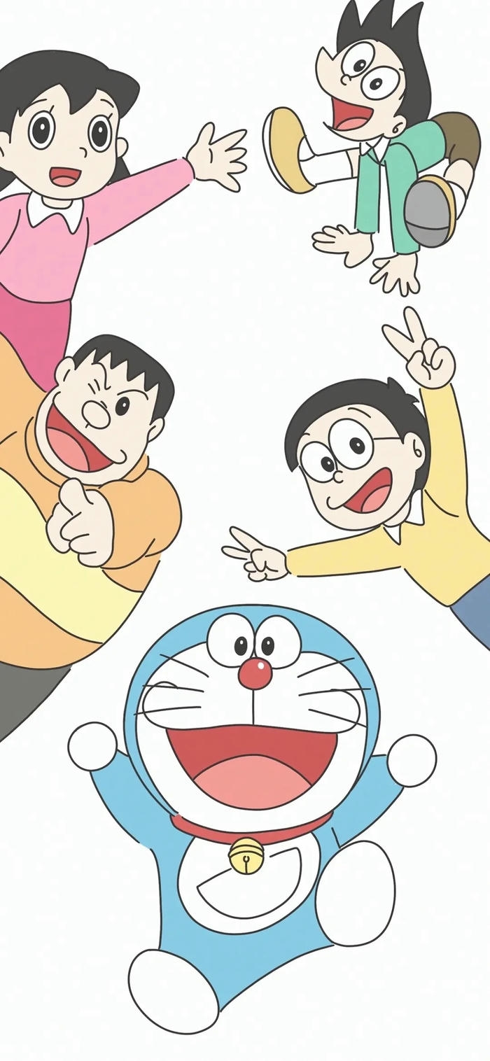 hình nền nobita và bạn
