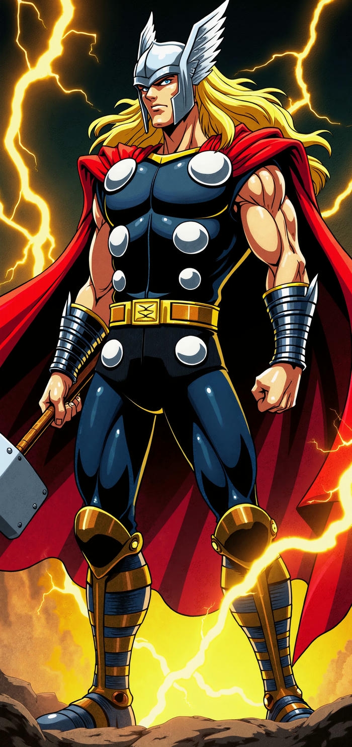 hình nền thor cute